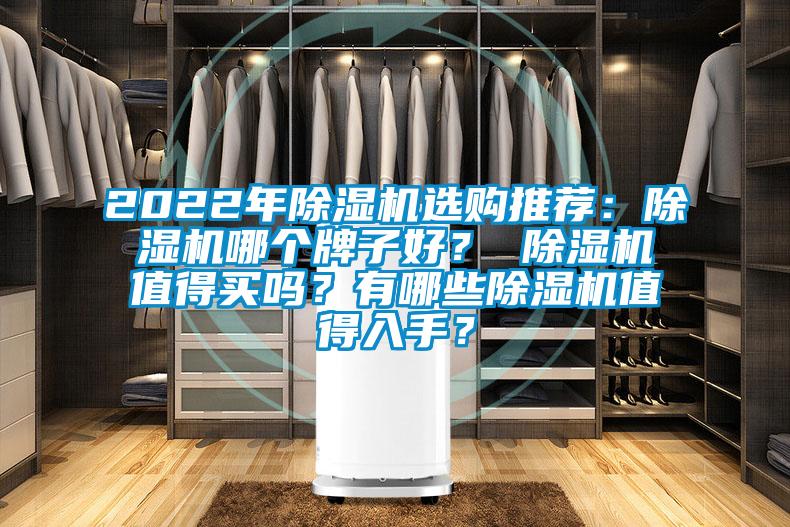 2022年除濕機選購?fù)扑]：除濕機哪個牌子好？ 除濕機值得買嗎？有哪些除濕機值得入手？