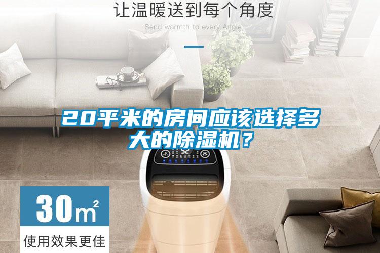 20平米的房間應(yīng)該選擇多大的除濕機(jī)？