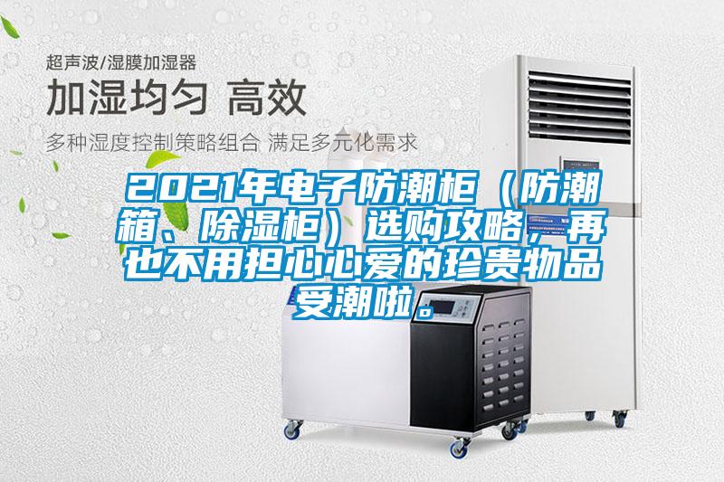 2021年電子防潮柜（防潮箱、除濕柜）選購攻略，再也不用擔心心愛的珍貴物品受潮啦。