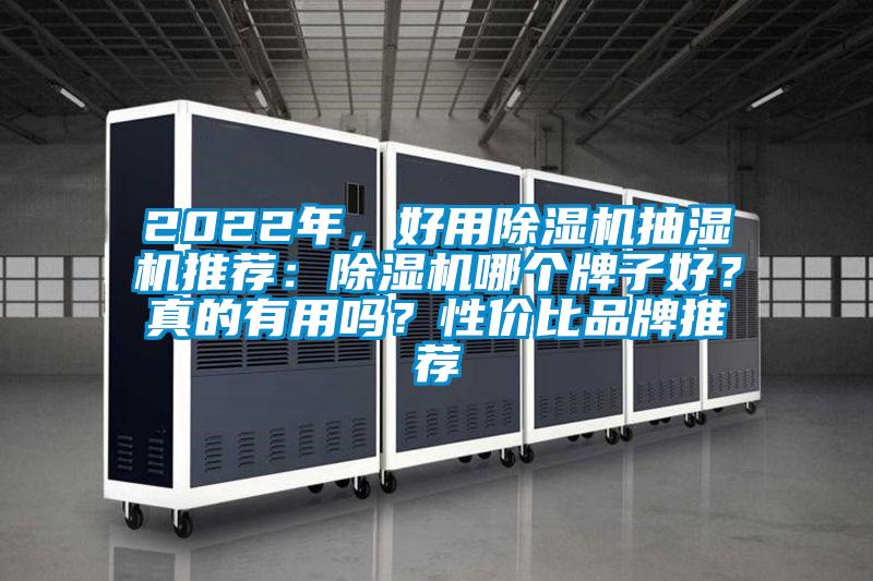 2022年，好用除濕機抽濕機推薦：除濕機哪個牌子好？真的有用嗎？性價比品牌推薦