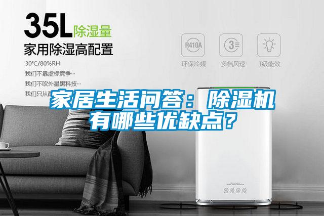家居生活問答：除濕機有哪些優(yōu)缺點？