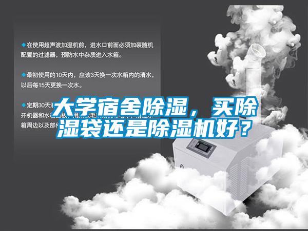 大學(xué)宿舍除濕，買除濕袋還是除濕機好？