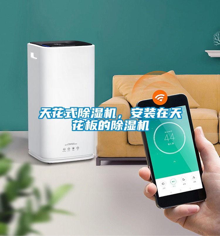 天花式除濕機，安裝在天花板的除濕機