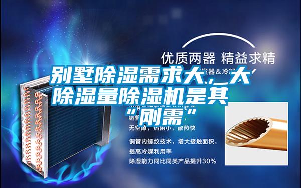 別墅除濕需求大，大除濕量除濕機(jī)是其“剛需”