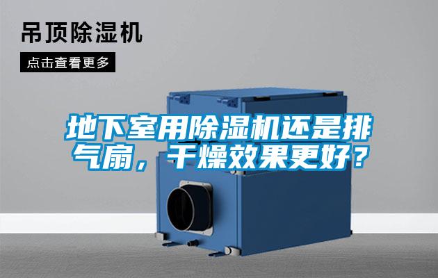 地下室用除濕機還是排氣扇，干燥效果更好？