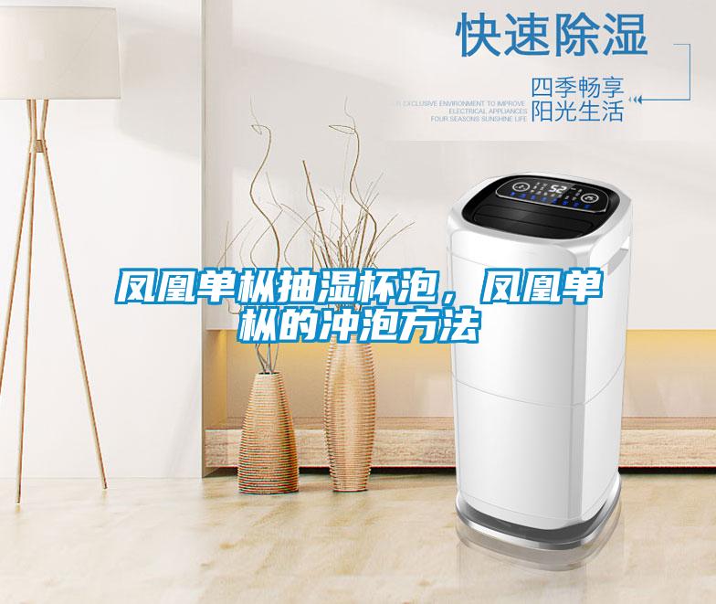 鳳凰單樅抽濕杯泡，鳳凰單樅的沖泡方法