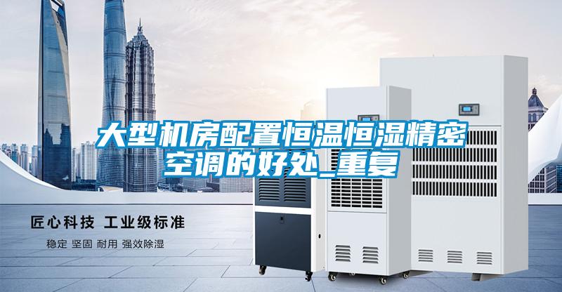 大型機房配置恒溫恒濕精密空調(diào)的好處_重復