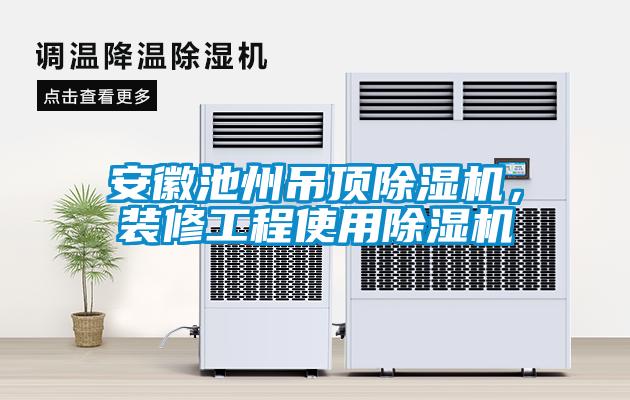 安徽池州吊頂除濕機(jī)，裝修工程使用除濕機(jī)