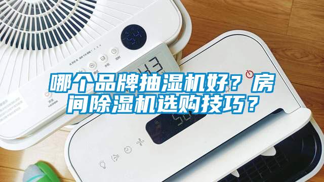 哪個品牌抽濕機好？房間除濕機選購技巧？