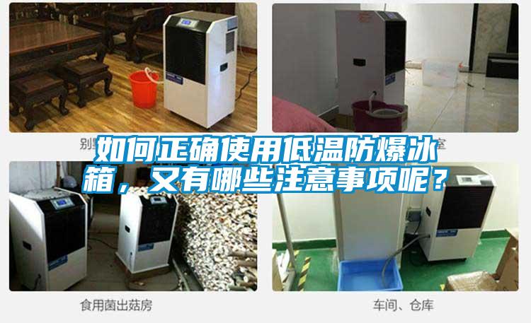 如何正確使用低溫防爆冰箱，又有哪些注意事項呢？