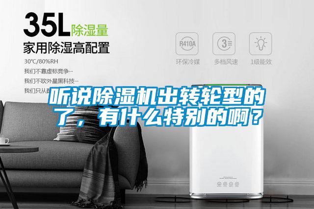 聽說除濕機(jī)出轉(zhuǎn)輪型的了，有什么特別的??？