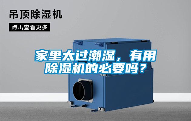 家里太過潮濕，有用除濕機的必要嗎？