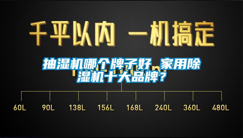 抽濕機(jī)哪個(gè)牌子好 家用除濕機(jī)十大品牌？