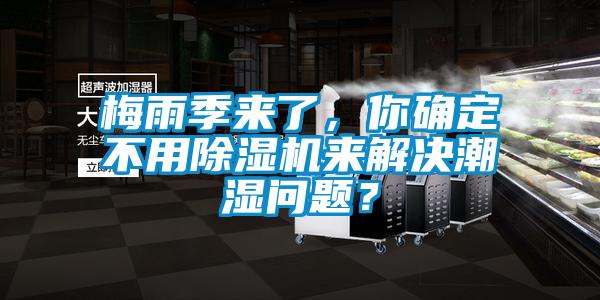梅雨季來了，你確定不用除濕機(jī)來解決潮濕問題？