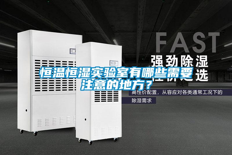 恒溫恒濕實驗室有哪些需要注意的地方？