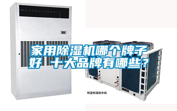 家用除濕機(jī)哪個(gè)牌子好 十大品牌有哪些？