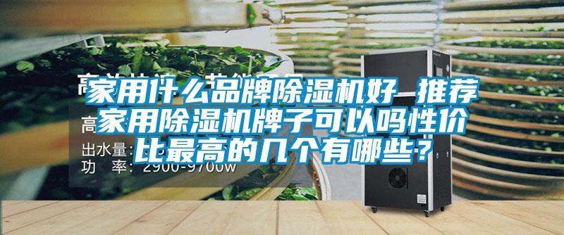 家用什么品牌除濕機好 推薦家用除濕機牌子可以嗎性價比最高的幾個有哪些？