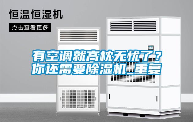 有空調(diào)就高枕無(wú)憂了？你還需要除濕機(jī)_重復(fù)