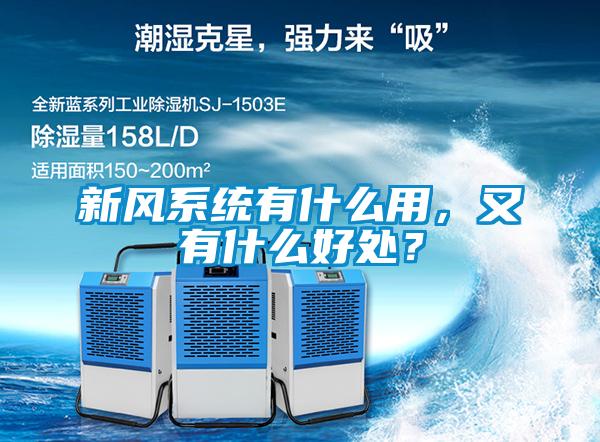 新風(fēng)系統(tǒng)有什么用，又有什么好處？