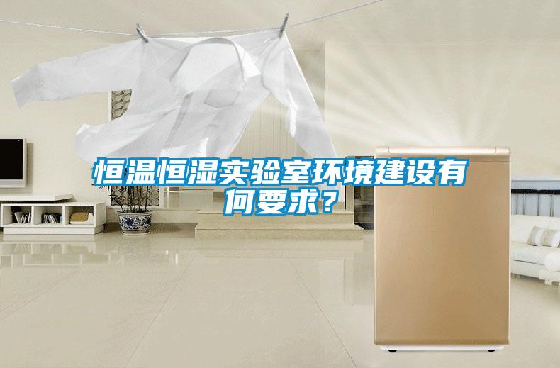 恒溫恒濕實(shí)驗(yàn)室環(huán)境建設(shè)有何要求？