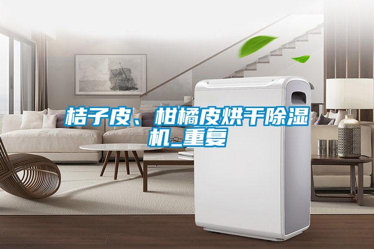 桔子皮、柑橘皮烘干除濕機(jī)_重復(fù)