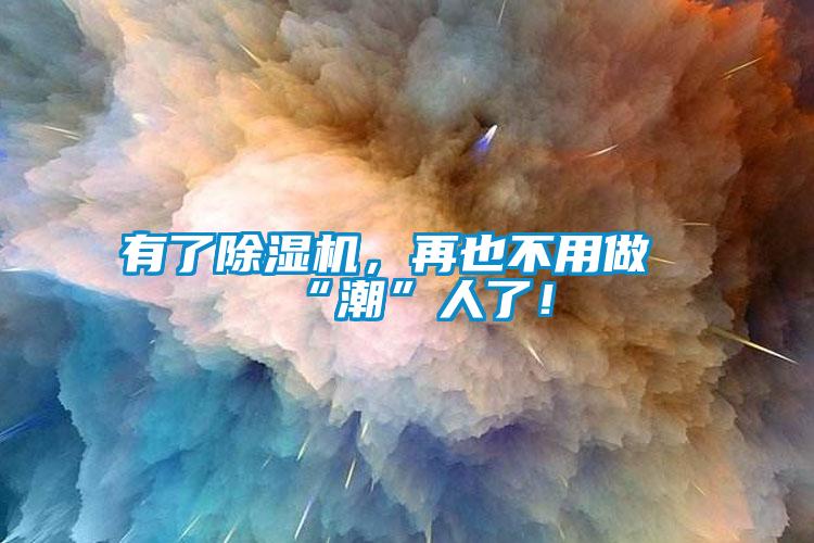 有了除濕機(jī)，再也不用做“潮”人了！
