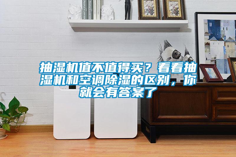 抽濕機值不值得買？看看抽濕機和空調(diào)除濕的區(qū)別，你就會有答案了