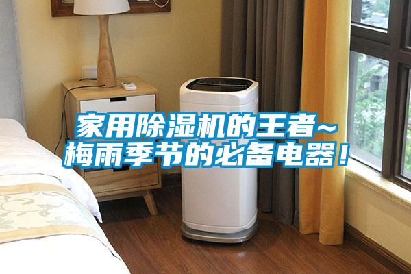 家用除濕機(jī)的王者~梅雨季節(jié)的必備電器！