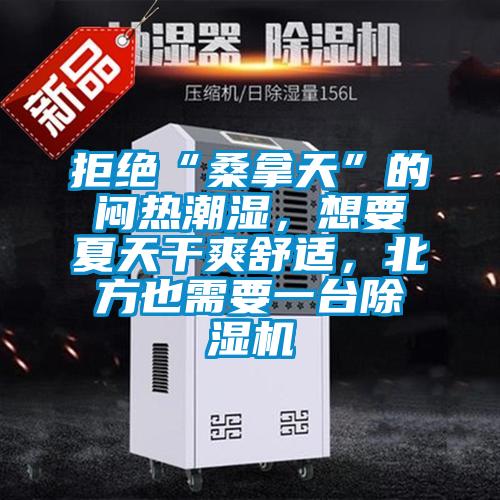 拒絕“桑拿天”的悶熱潮濕，想要夏天干爽舒適，北方也需要一臺除濕機