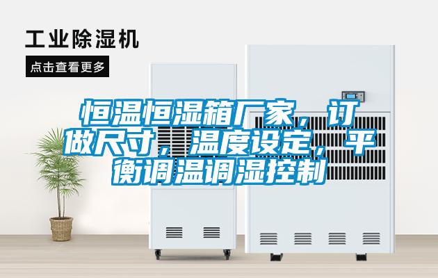 恒溫恒濕箱廠家，訂做尺寸，溫度設(shè)定，平衡調(diào)溫調(diào)濕控制