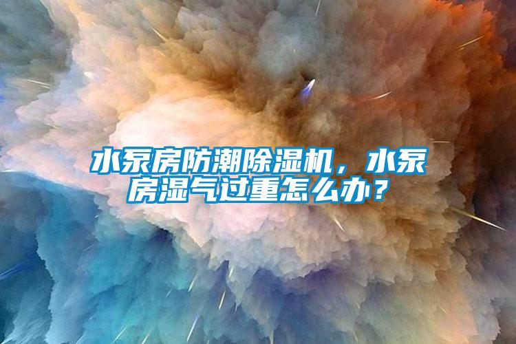 水泵房防潮除濕機，水泵房濕氣過重怎么辦？
