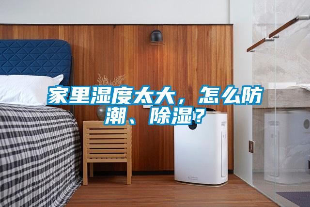 家里濕度太大，怎么防潮、除濕？