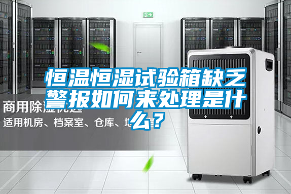 恒溫恒濕試驗(yàn)箱缺乏警報(bào)如何來處理是什么？
