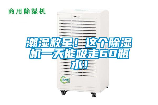 潮濕救星！這個(gè)除濕機(jī)一天能吸走60瓶水！