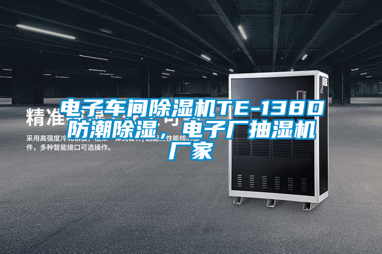 電子車間除濕機TE-138D防潮除濕，電子廠抽濕機廠家