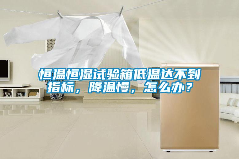 恒溫恒濕試驗(yàn)箱低溫達(dá)不到指標(biāo)，降溫慢，怎么辦？