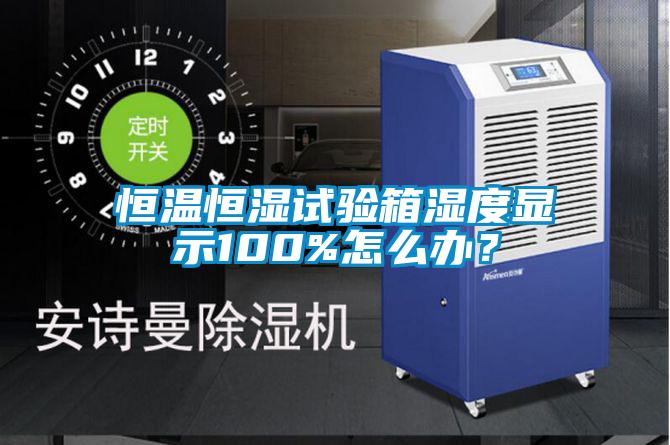 恒溫恒濕試驗(yàn)箱濕度顯示100%怎么辦？