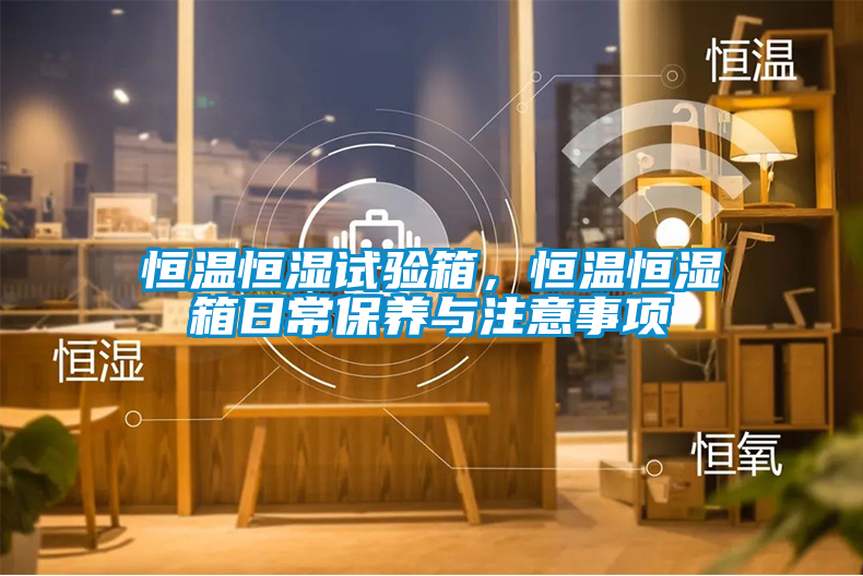 恒溫恒濕試驗箱，恒溫恒濕箱日常保養(yǎng)與注意事項