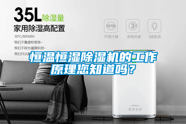 恒溫恒濕除濕機(jī)的工作原理您知道嗎？
