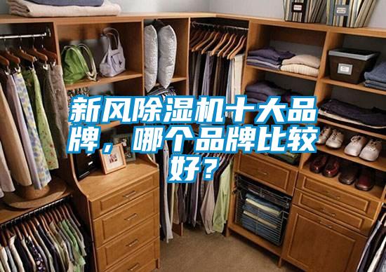 新風(fēng)除濕機(jī)十大品牌，哪個(gè)品牌比較好？