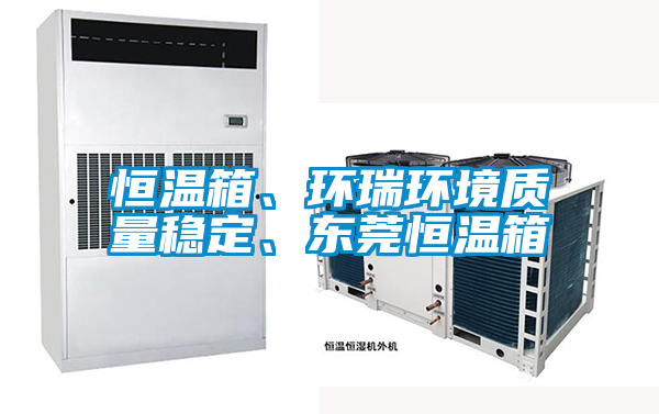 恒溫箱、環(huán)瑞環(huán)境質量穩(wěn)定、東莞恒溫箱