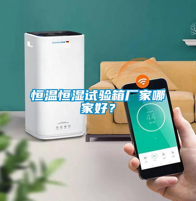 恒溫恒濕試驗箱廠家哪家好？