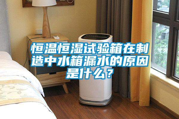 恒溫恒濕試驗(yàn)箱在制造中水箱漏水的原因是什么？