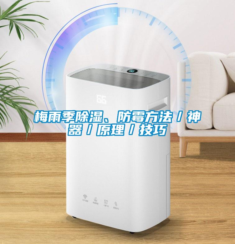 梅雨季除濕、防霉方法／神器／原理／技巧