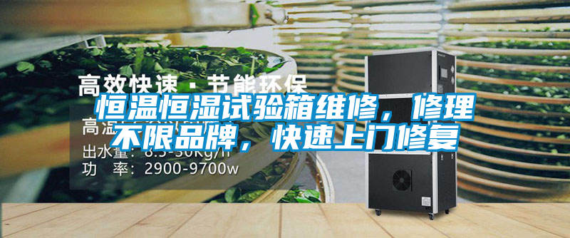 恒溫恒濕試驗(yàn)箱維修，修理不限品牌，快速上門修復(fù)