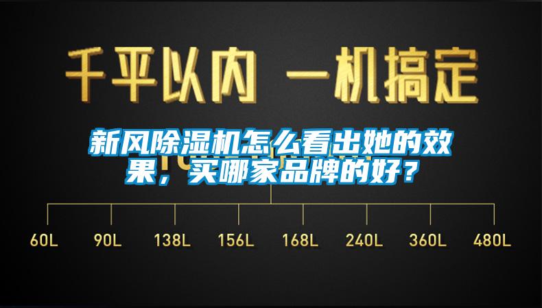 新風除濕機怎么看出她的效果，買哪家品牌的好？