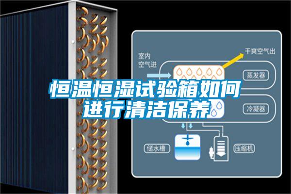 恒溫恒濕試驗箱如何進(jìn)行清潔保養(yǎng)