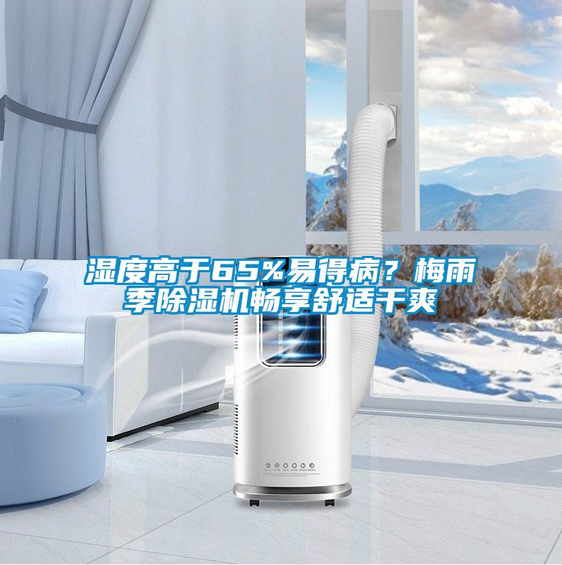 濕度高于65%易得病？梅雨季除濕機暢享舒適干爽