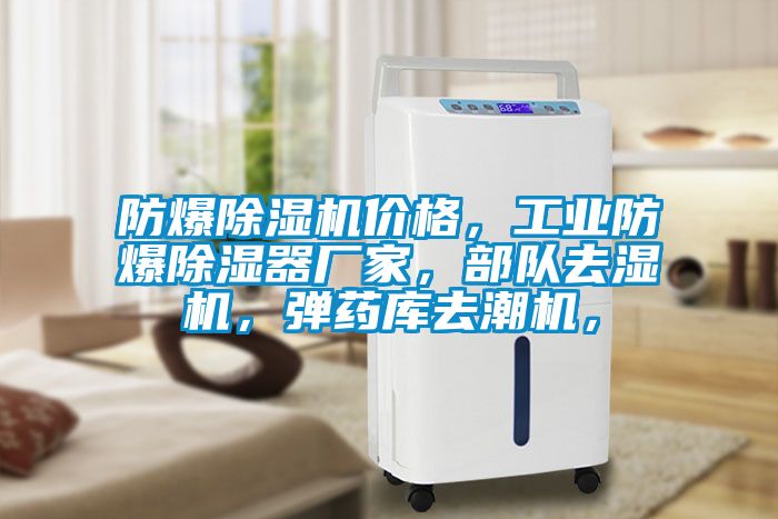 防爆除濕機價格，工業(yè)防爆除濕器廠家，部隊去濕機，彈藥庫去潮機，