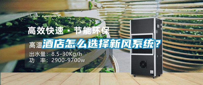 酒店怎么選擇新風系統(tǒng)？